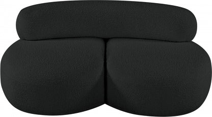 Venti 65'' Boucle Fabric Upholstered Loveseat – Cozy Modern 2-Seater with Textured Finish