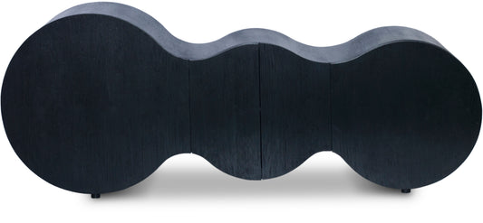 Sono Burl Wood Sideboard – Elegant Buffet with Rich Wood Grain Finish