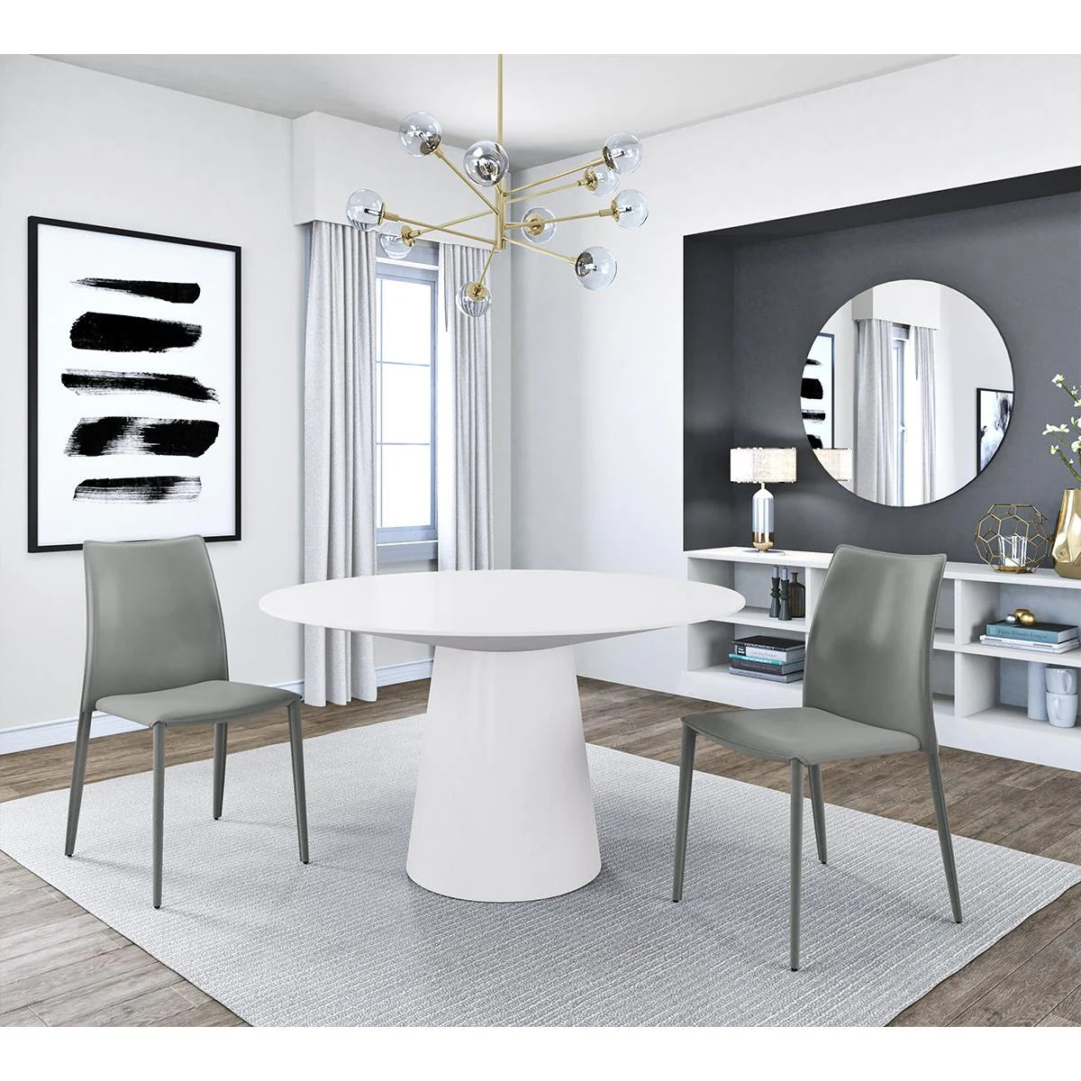 Wesley 53-Inch Round Table – Designed for Everyday Moments