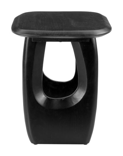 Arasan Accent Table Black – Modern and Chic Black Accent for Living Room or Bedroom Decor