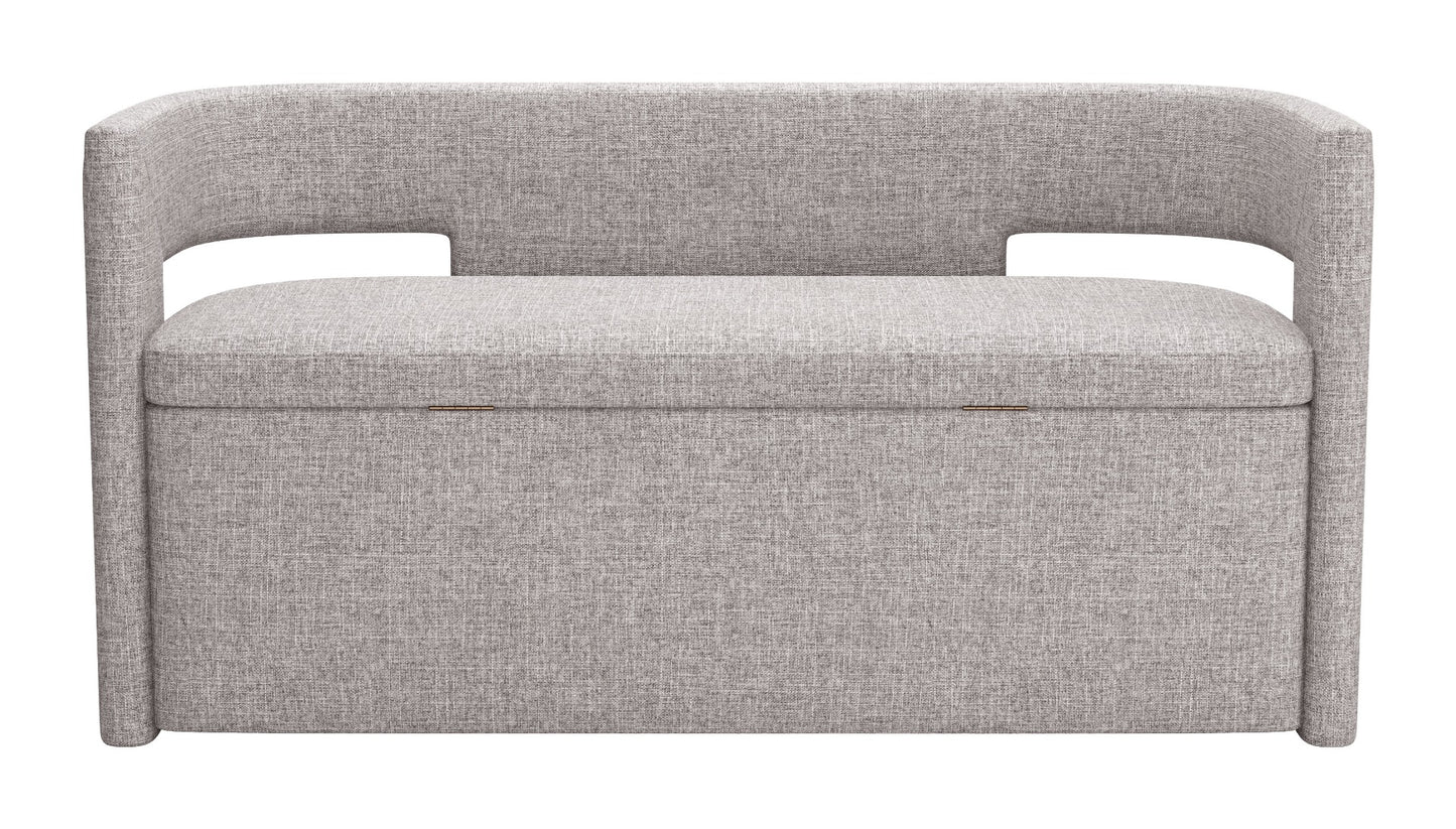 Papua Storage Bench Gray