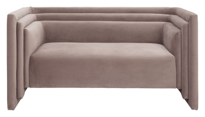 Trippel Loveseat Taupe – Stylish and Comfortable Taupe Loveseat for Contemporary Living Rooms
