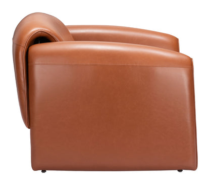Horten Accent Chair - Brown Stylish and Cozy Accent Chair for Modern Living Rooms