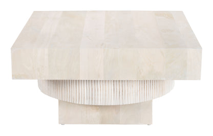 Trani Coffee Table - Natural Elegant and Sleek Coffee Table for Contemporary Living Rooms