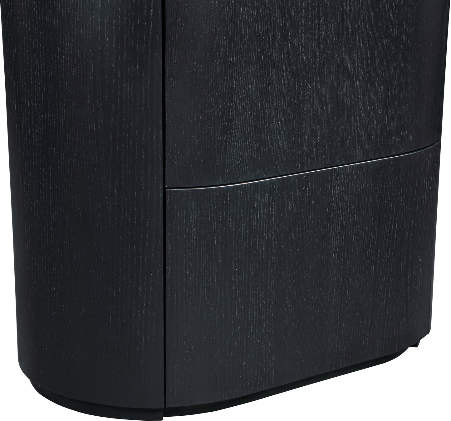 Everett Oak Veneer Nightstand – Modern Wooden Bedside Table with Storage