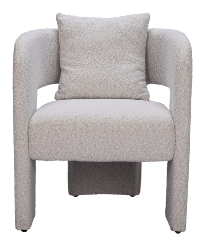 Melilla Dining Chair - Misty Gray Elegant and Comfortable Upholstered Chair for Modern Dining Rooms