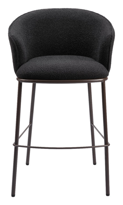 Essen Barstool - Black & Bronze Sleek and Stylish Barstool for Modern Kitchens and Home Bars