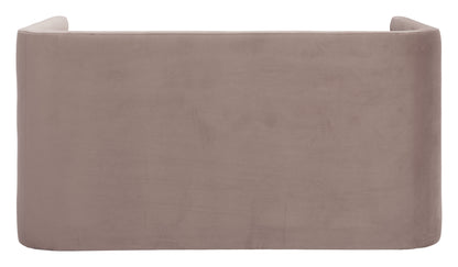 Trippel Loveseat Taupe – Stylish and Comfortable Taupe Loveseat for Contemporary Living Rooms