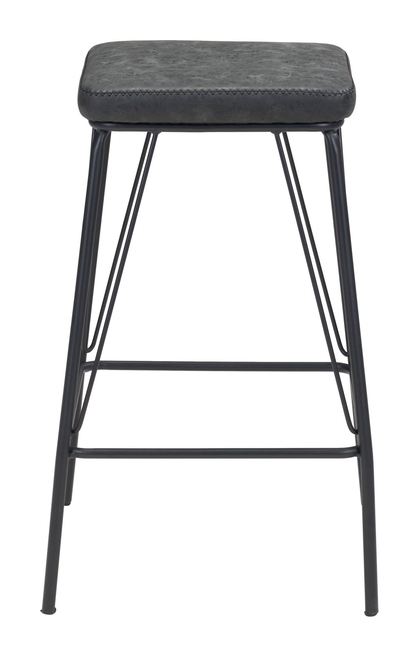 Samuel Counter Stool (Set of 2) Vintage Black