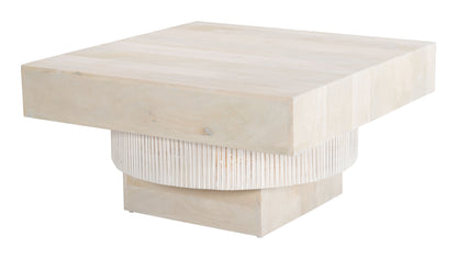 Trani Coffee Table - Natural Elegant and Sleek Coffee Table for Contemporary Living Rooms