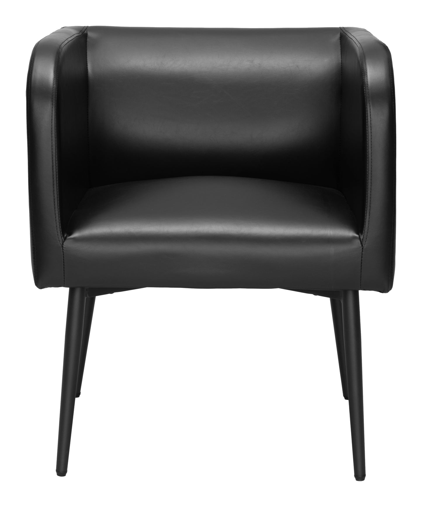 Horbat Dining Chair - Black Modern and Stylish Upholstered Chair for Elegant Dining Rooms