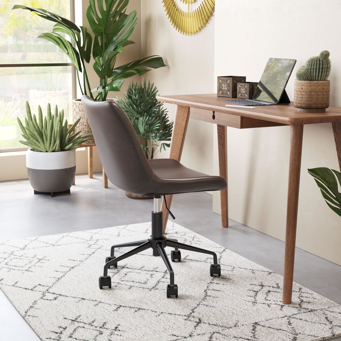 Byron Office Chair Brown