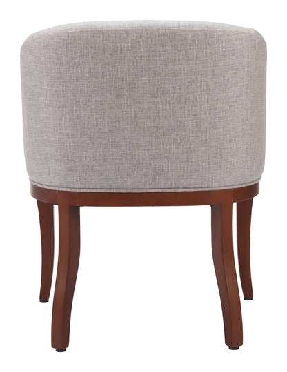 Serasa Dining Chair - Gray Modern and Stylish Upholstered Chair for Elegant Dining Rooms