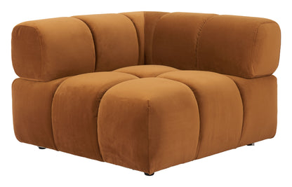 Rist Corner Chair Brown – Stylish and Comfortable Brown Corner Chair for Modern Living Spaces