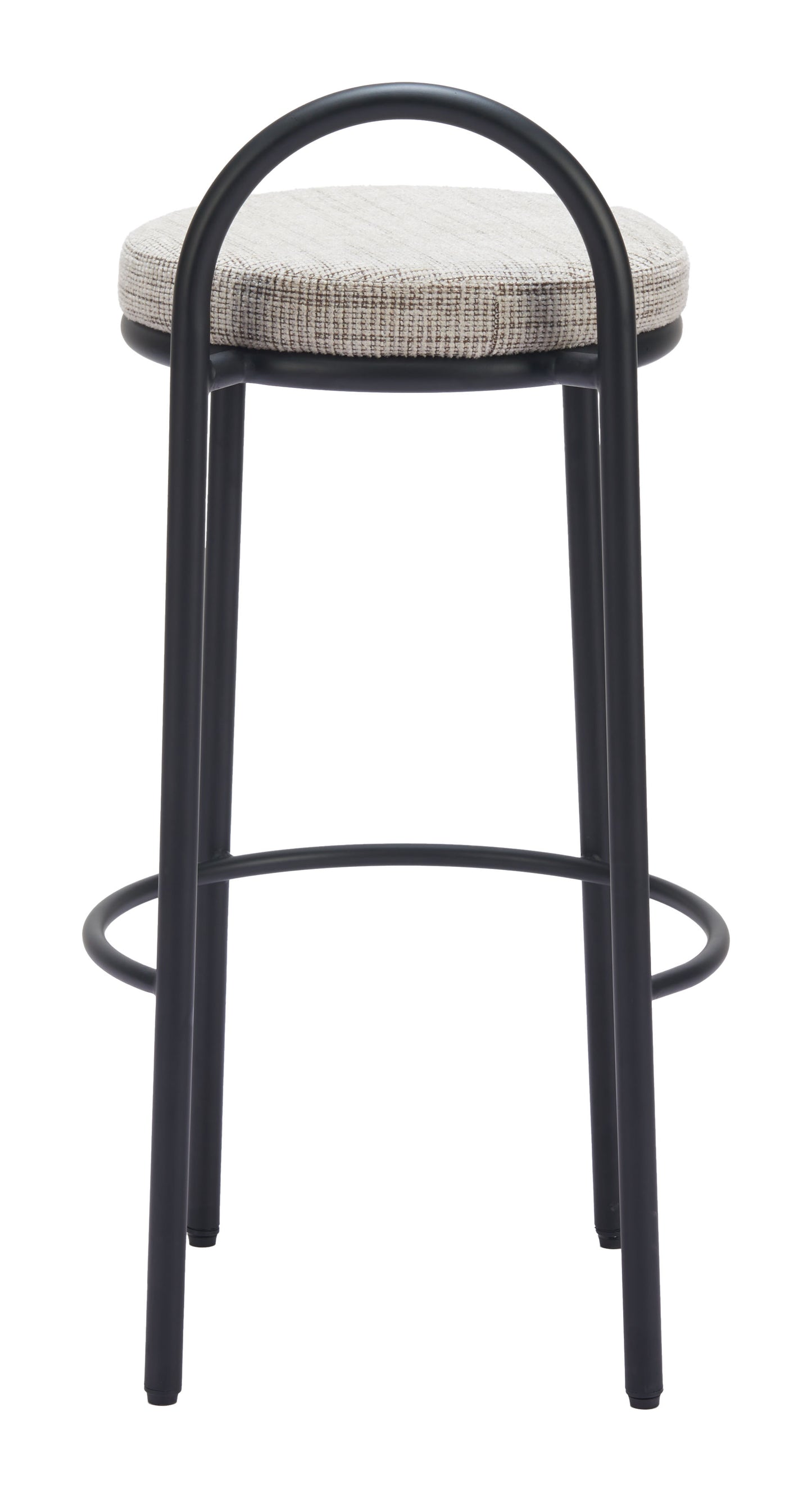 Sisal Barstool (Set of 2) Beige Tweed