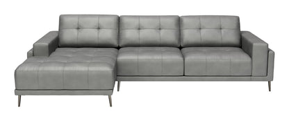 Bliss LAF Chaise Sectional Gray - Comfortable & Stylish LAF Chaise Sectional with a Chic Gray Upholstery for a Modern and Relaxing Living Room Look