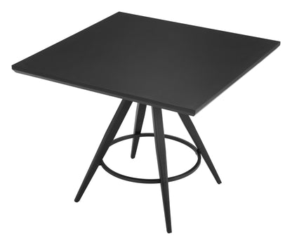 Tinos Dining Table Black – Sleek and Modern Black Dining Table for Dining Room or Kitchen Decor