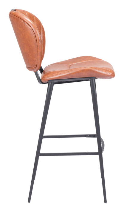 Terrence Barstool Vintage Brown