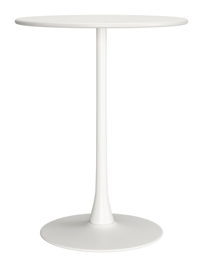 Soleil Bar Table White - Sleek & Stylish Bar Table with a Clean White Finish for a Modern, Elegant Look