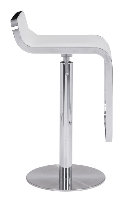 Equino Barstool White - Sleek & Modern Barstool with a Clean White Finish for a Contemporary, Stylish Look