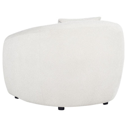 Isabella 3 Piece Sand Fabric Upholstered Sofa Set
