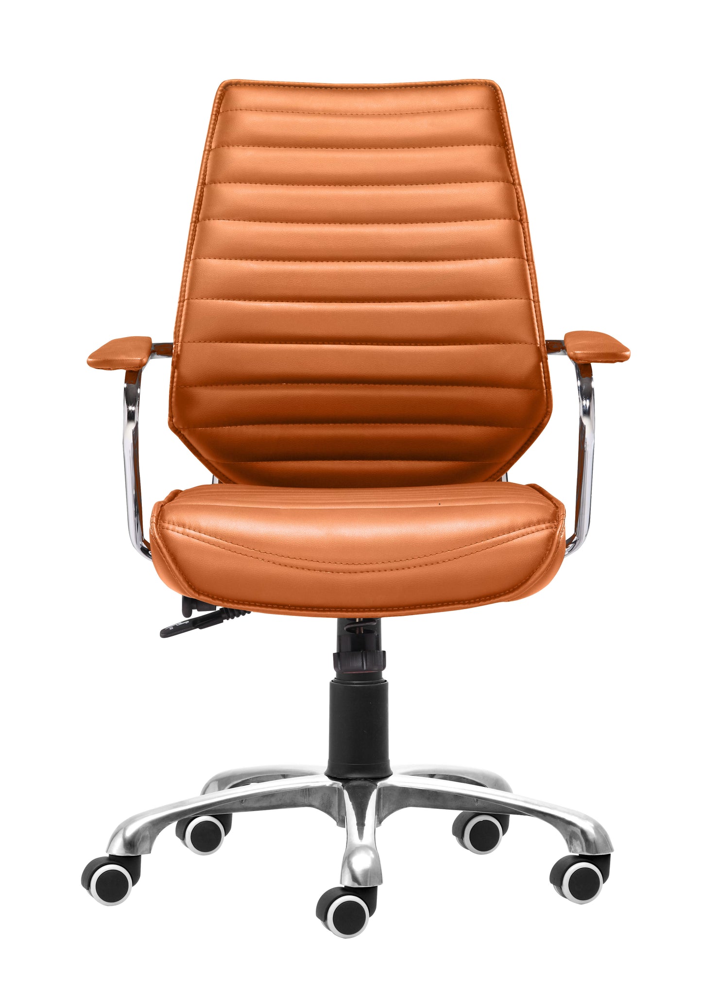 Enterprise Low Back Office Chair Orange - Stylish & Comfortable Office Chair with a Bold Orange Upholstery for a Modern Touch