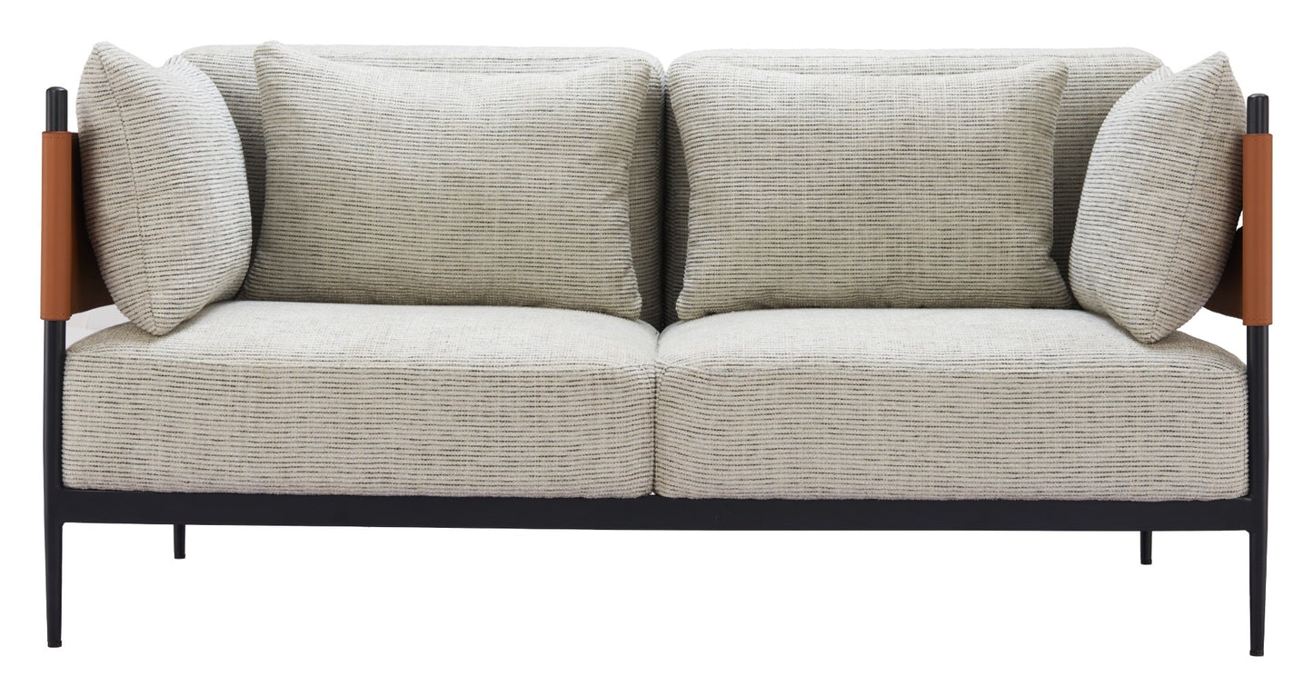 Stirbe Loveseat Gray