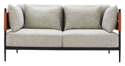 Stirbe Loveseat Gray – Comfortable and Stylish Gray Loveseat for Modern Living Spaces