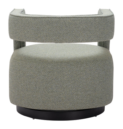Turku Swivel Chair - Sage Green Stylish and Comfortable Swivel Chair for Modern Living Spaces