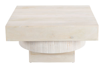 Trani Coffee Table - Natural Elegant and Sleek Coffee Table for Contemporary Living Rooms