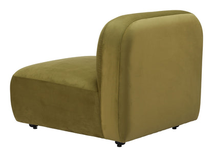 Biak Middle Chair - Green Stylish and Comfortable Upholstered Chair for Modern Living Spaces