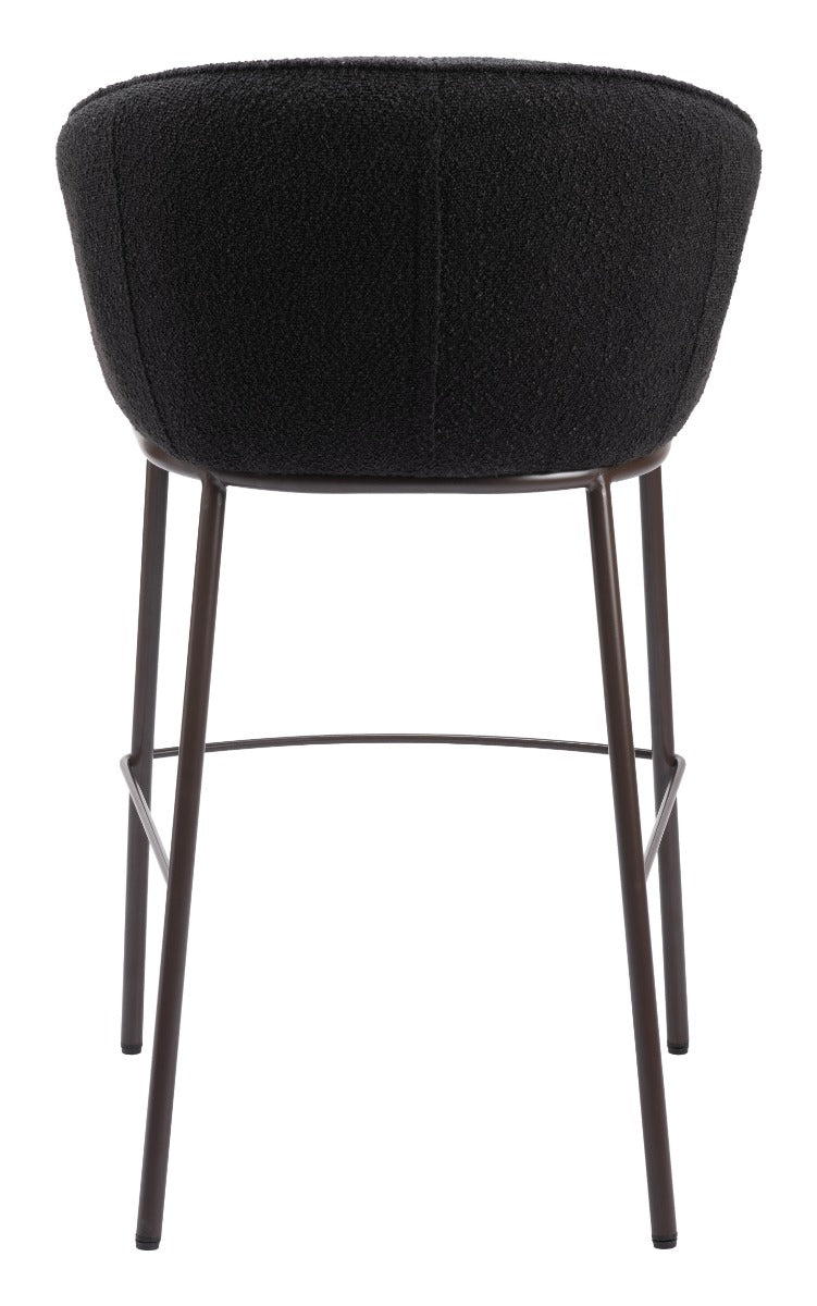 Essen Barstool Black & Bronze