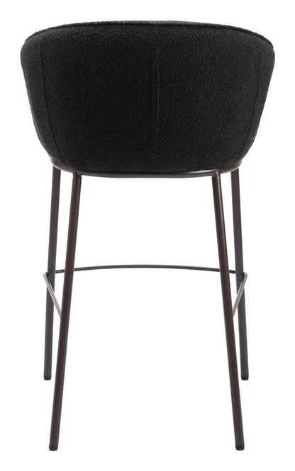 Essen Barstool - Black & Bronze Sleek and Stylish Barstool for Modern Kitchens and Home Bars