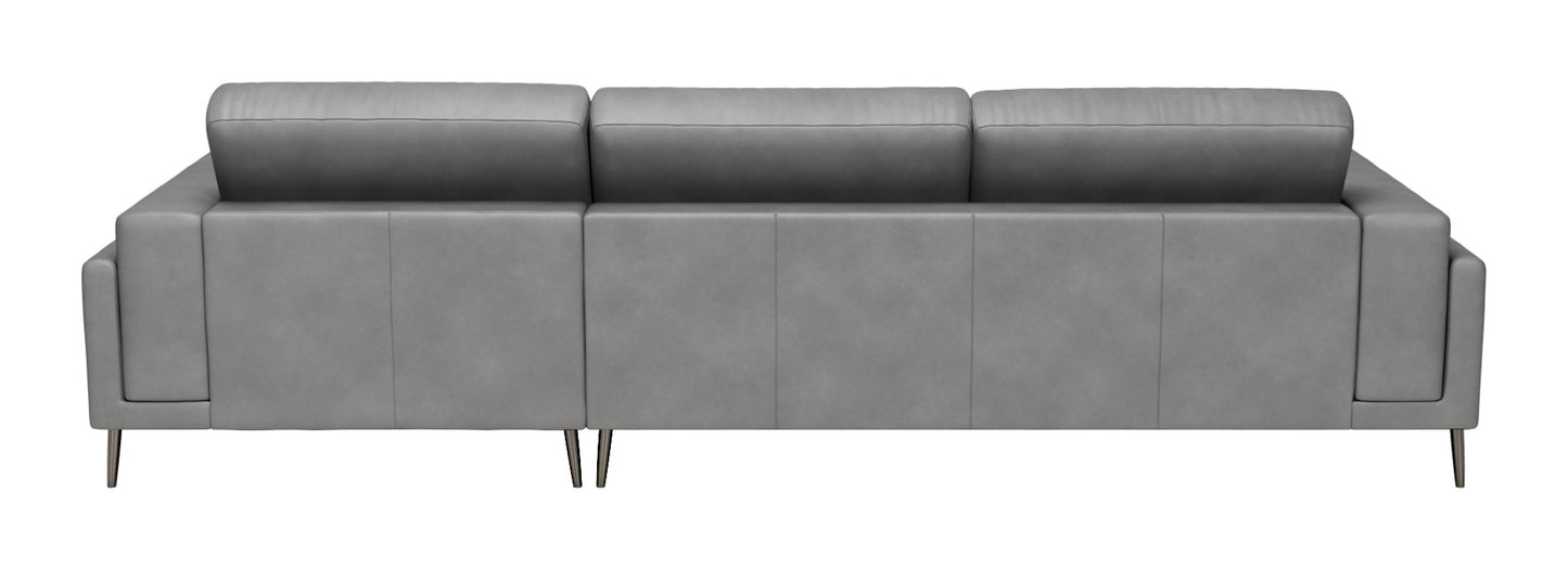 Bliss RAF Chaise Sectional Gray