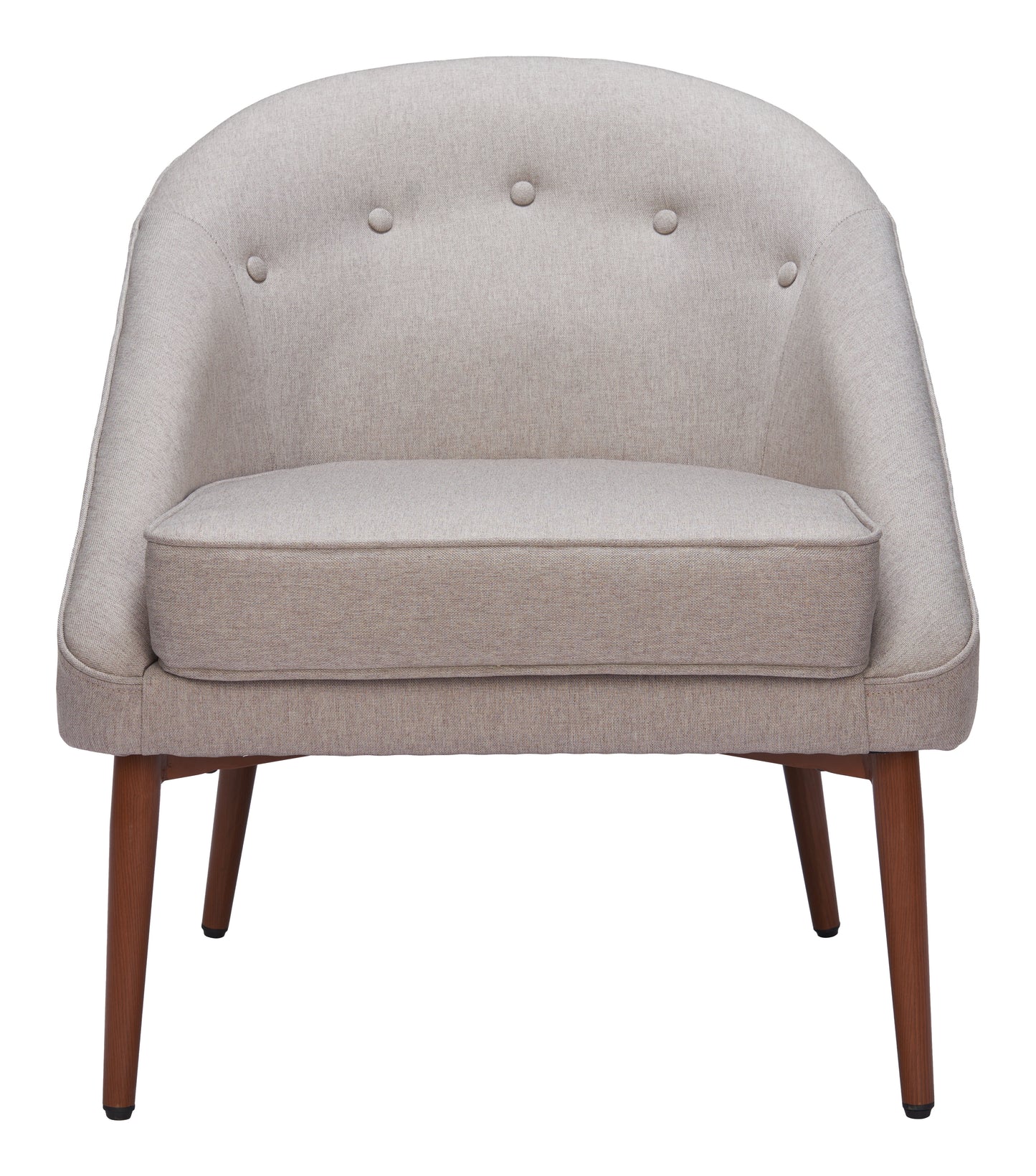 Carter Accent Chair - Gray Modern and Comfortable Upholstered Chair for Stylish Living Rooms