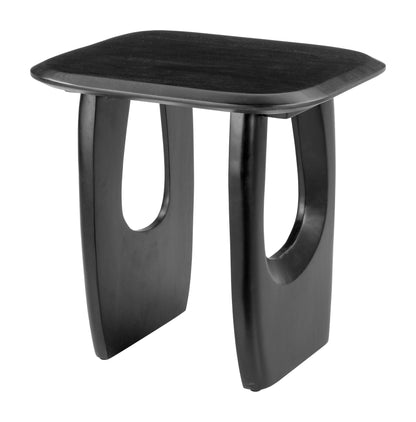 Arasan Accent Table Black – Modern and Chic Black Accent for Living Room or Bedroom Decor