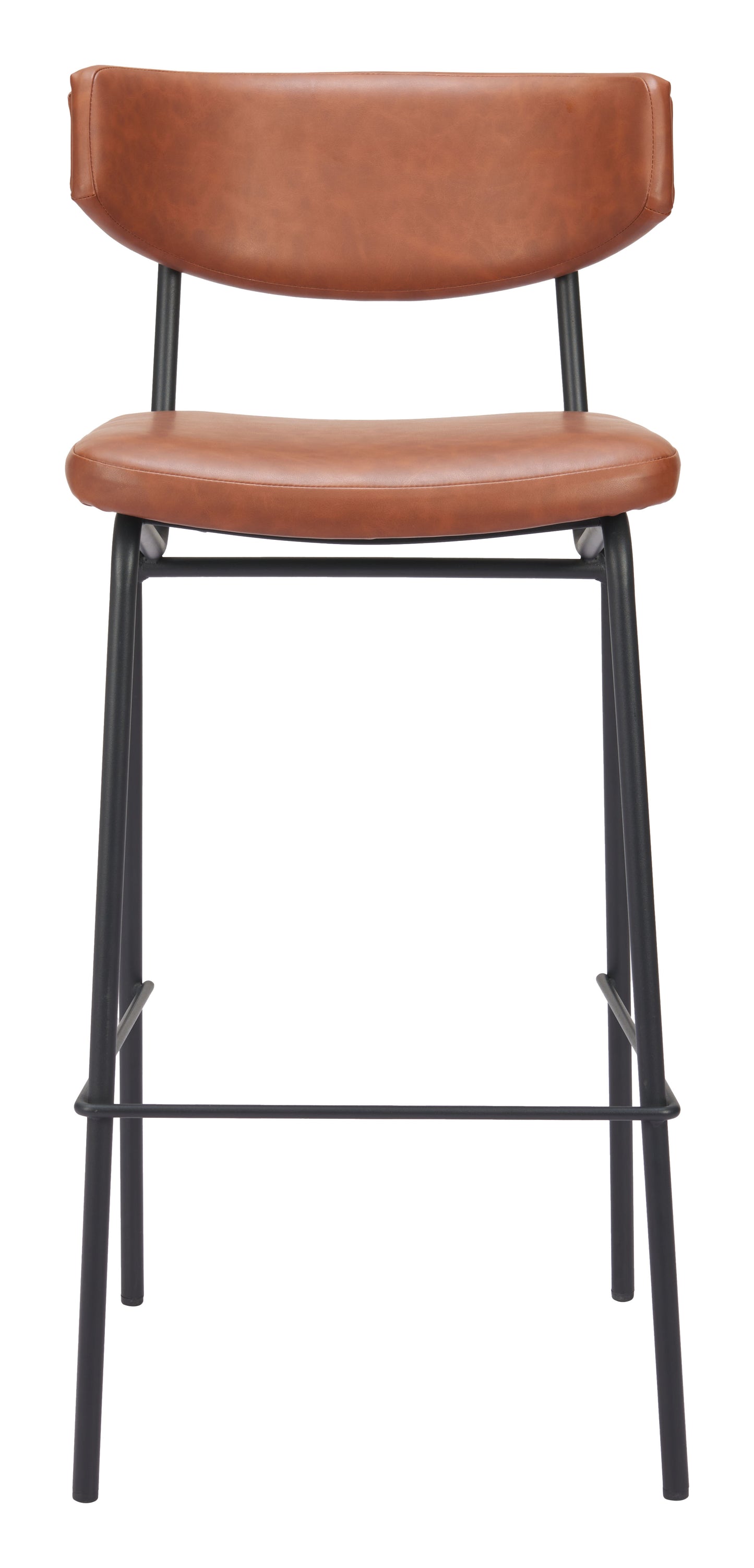 Charon Barstool (Set of 2) Vintage Brown