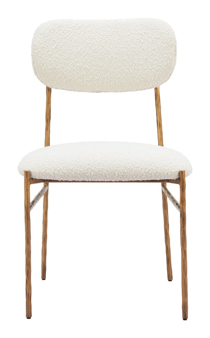 Sydhavnen Dining Chair Cream & Gold – Elegant Cream & Gold Dining Chair for Modern Dining Spaces