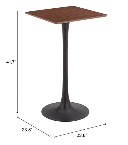 Valleta Bar Table Brown