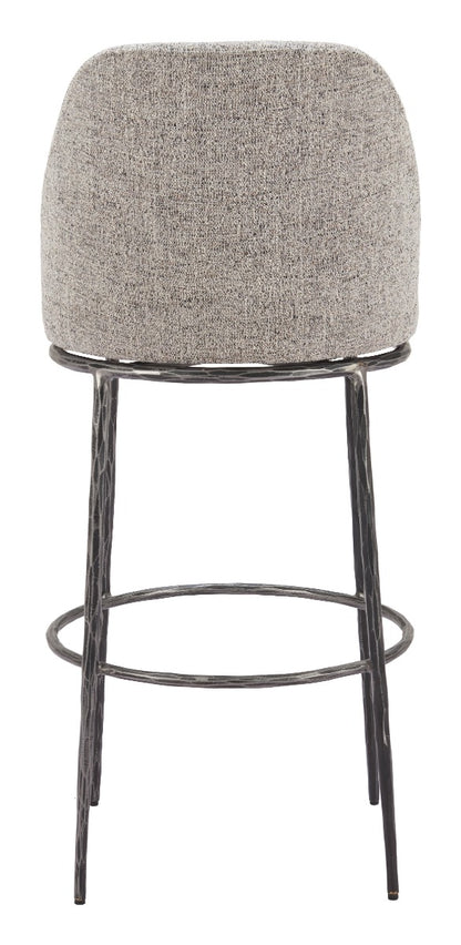 Nordhavn Swivel Barstool Gray