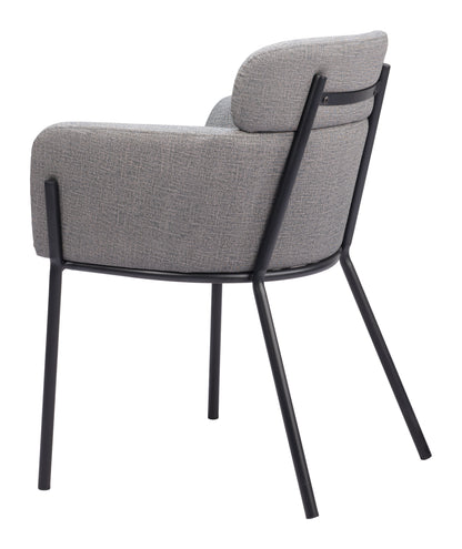 Bremor Dining Chair (Set of 2) Slate Gray – Stylish and Comfortable Slate Gray Dining Chairs for Dining Room or Kitchen Decor