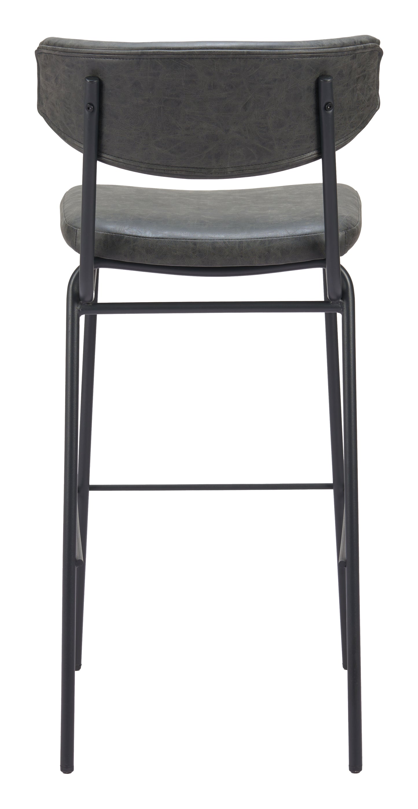 Charon Barstool (Set of 2) Vintage Black