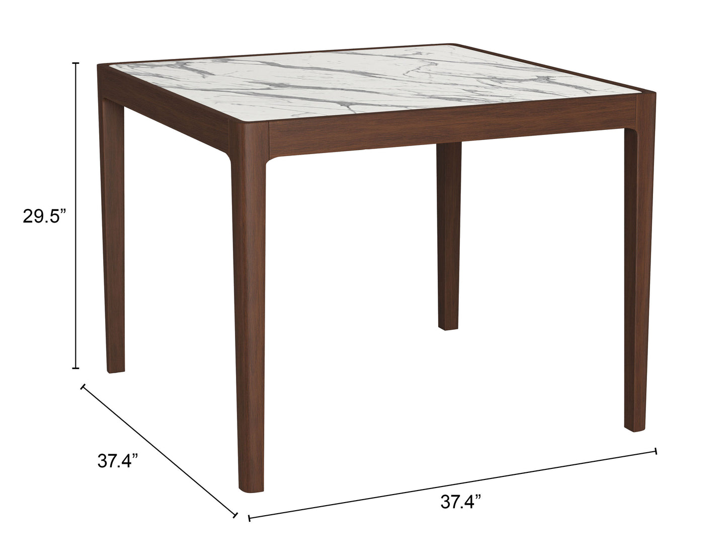 Vernon Dining Table White