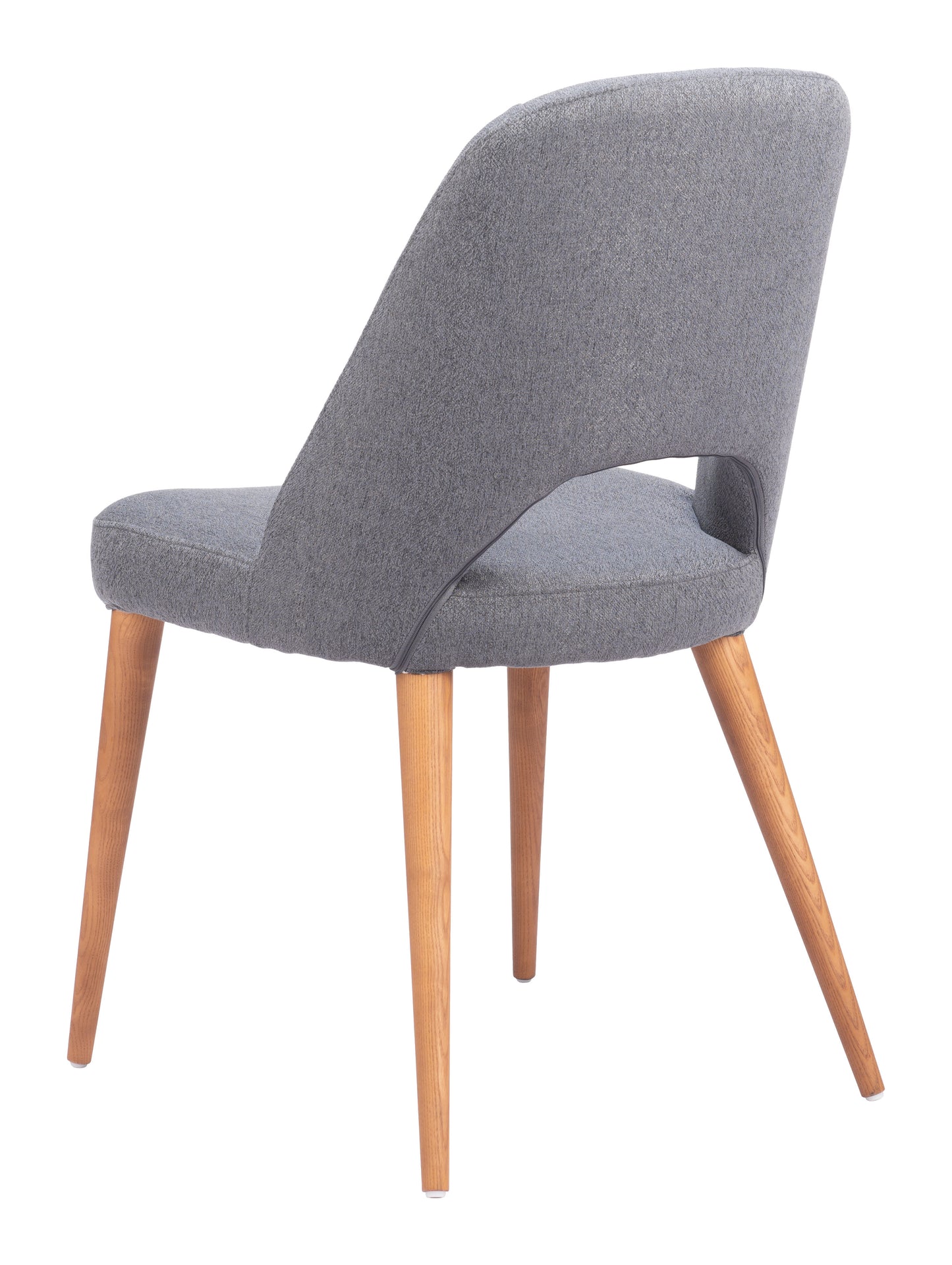 Leith Dining Chair Set of 2 - Gray Modern Chairs for Stylish Dining Rooms