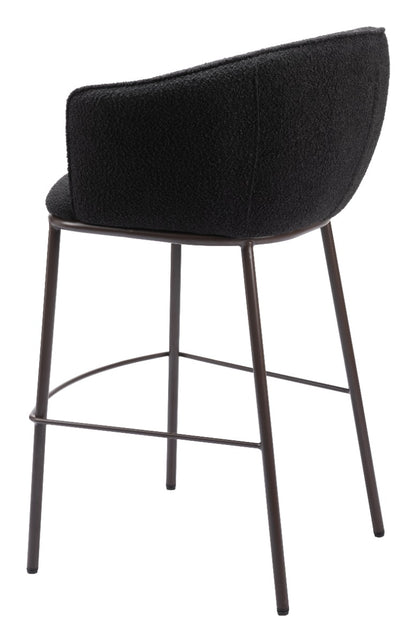 Essen Barstool - Black & Bronze Sleek and Stylish Barstool for Modern Kitchens and Home Bars