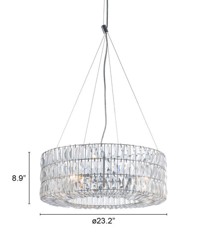 Jena Ceiling Lamp Chrome