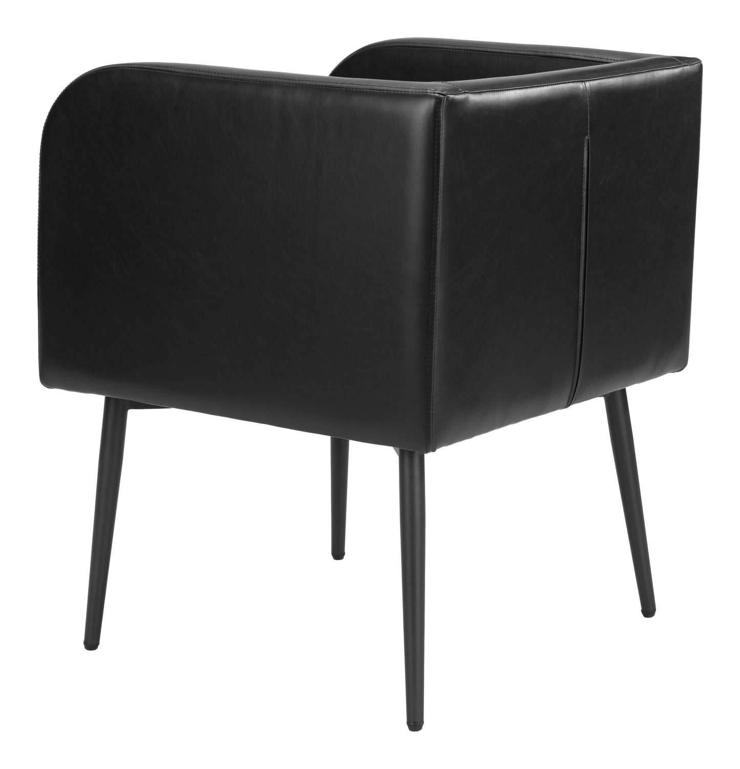 Horbat Dining Chair - Black Modern and Stylish Upholstered Chair for Elegant Dining Rooms