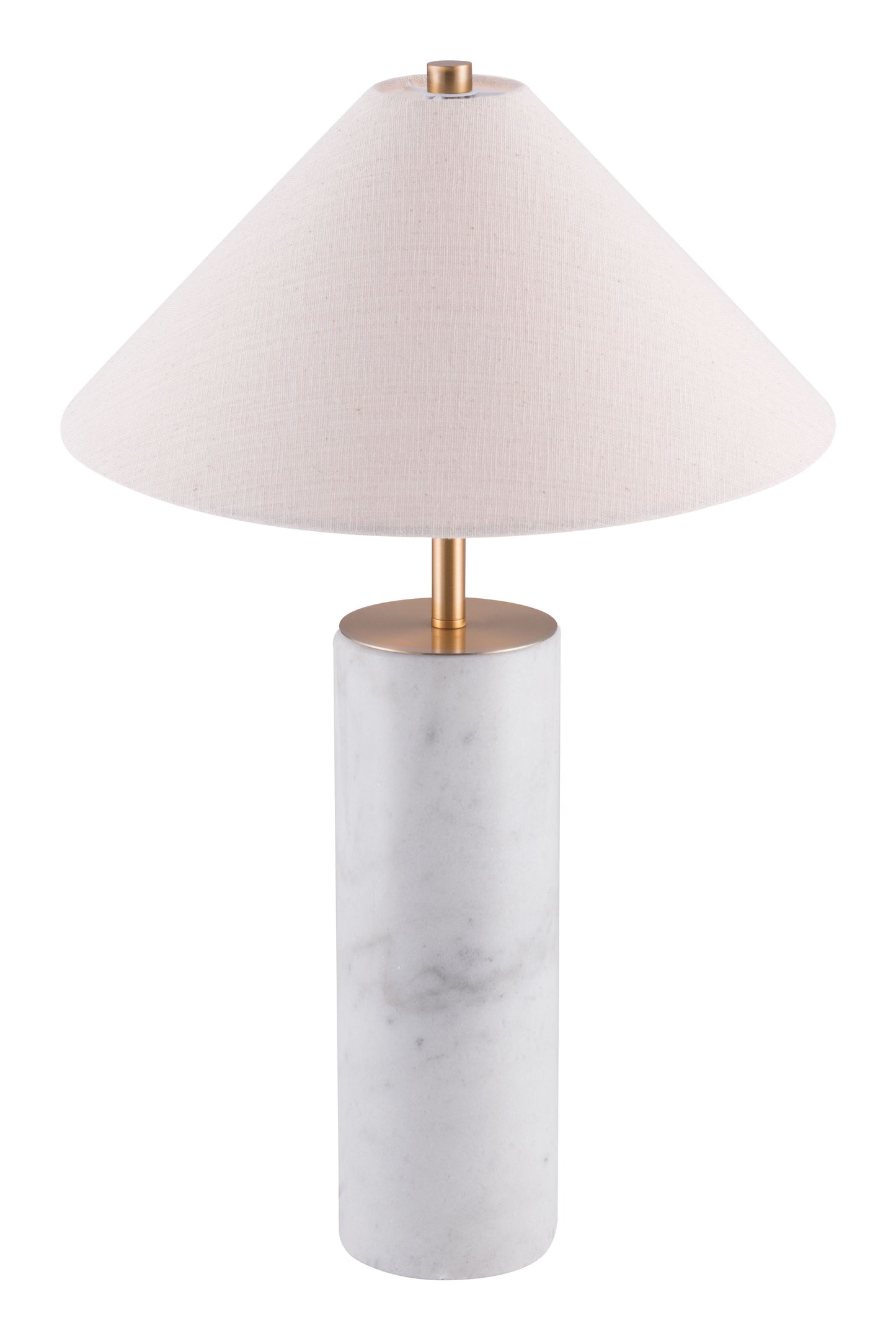 Ciara Table Lamp Beige & White