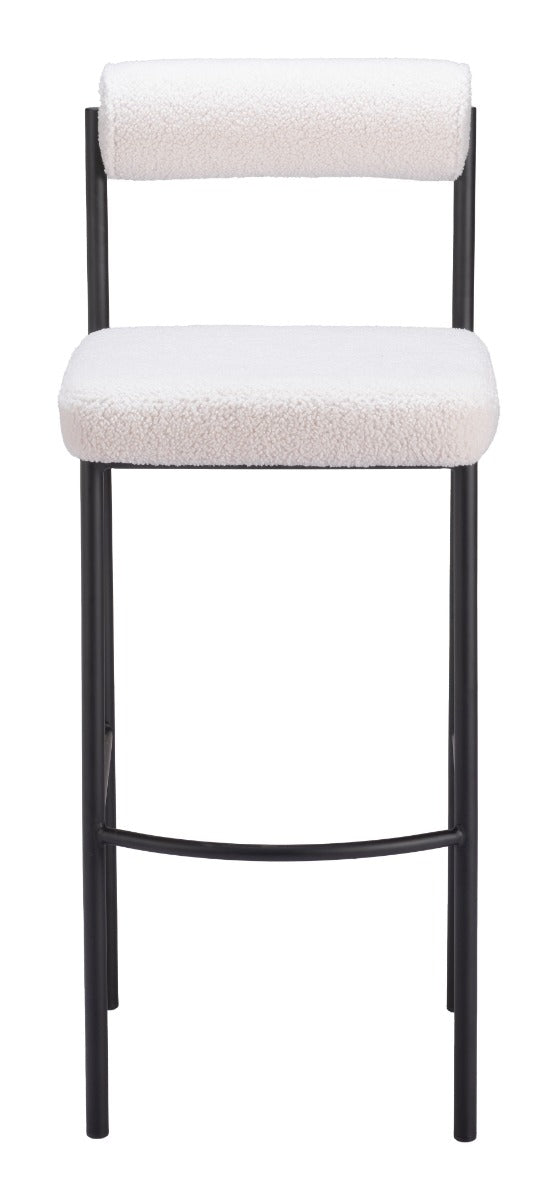 Livorno Barstool (Set of 2) Ivory