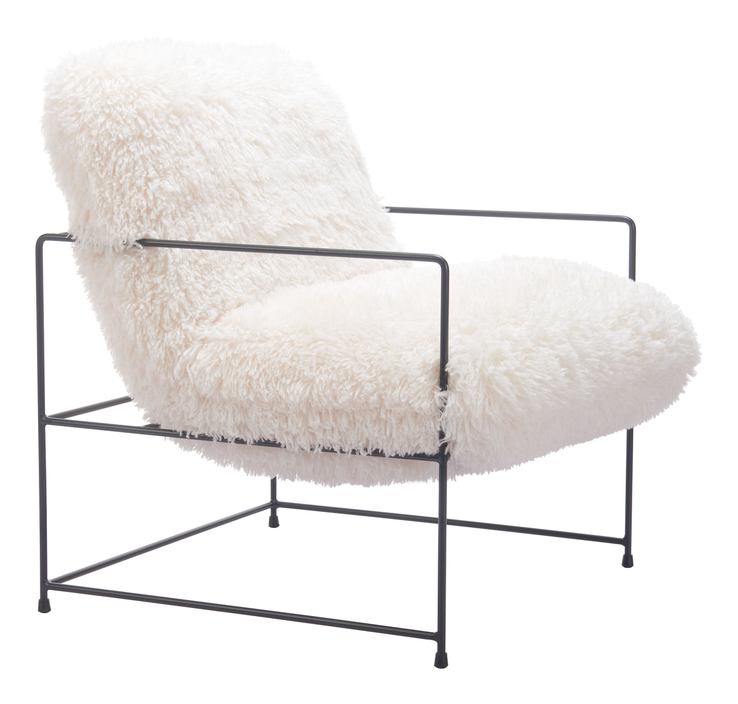 Pelut Accent Chair White